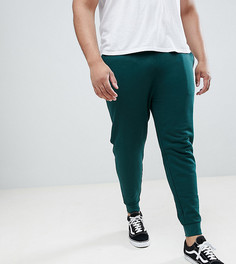 Зеленые зауженные джоггеры ASOS DESIGN Plus - Зеленый