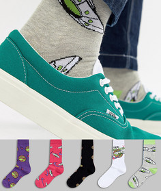 Набор из 5 пар носков ASOS DESIGN - Мульти