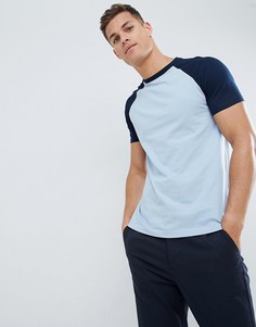 Футболка с контрастными рукавами реглан ASOS DESIGN - Мульти