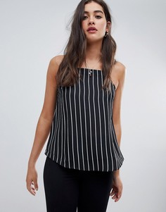 Топ на бретельках с квадратным вырезом и полосками ASOS DESIGN - Мульти