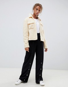 Широкие брюки ASOS DESIGN - Черный