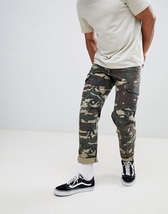 Свободные брюки карго с камуфляжным принтом Dickies New York - Зеленый