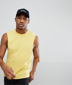 Желтая майка с заниженными проймами ASOS DESIGN - Желтый
