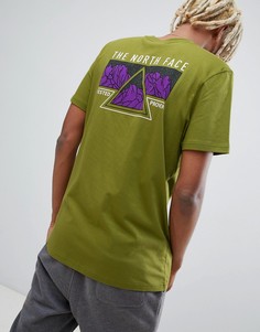 Зеленая футболка The North Face - Зеленый