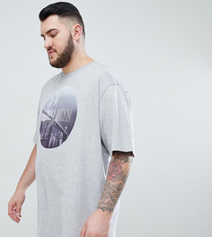 Футболка с принтом Jacamo Brooklyn - Серый