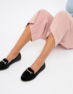 Туфли на плоской подошве ASOS DESIGN Maderia - Черный