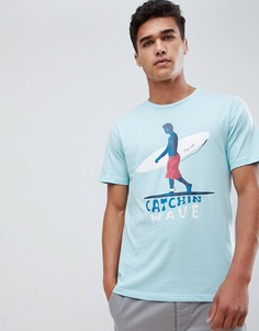 Футболка с принтом Jack & Jones Originals - Синий