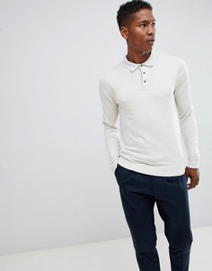 Трикотажный лонгслив Jack & Jones Premium - Серый