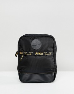 Небольшой черный рюкзак с логотипом на ленте Dr.Martens - Черный