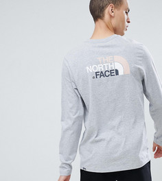 Серый лонгслив The North Face Easy эксклюзивно для ASOS - Серый