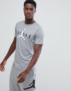Серая футболка с логотипом Nike Jordan Air AA1907-091 - Серый