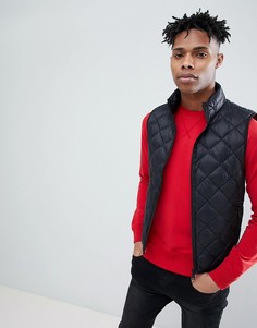 Дутый жилет United Colors of Benetton - Черный