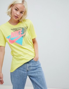 Желтая футболка с логотипом Nike 90S - Желтый