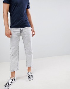 Голубые укороченные джинсы Dr Denim otis - Серый