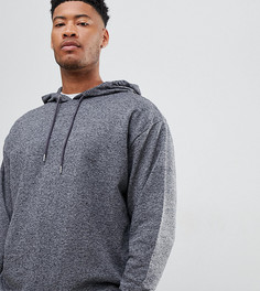 Оversize-худи темно-серого цвета ASOS DESIGN Tall - Серый