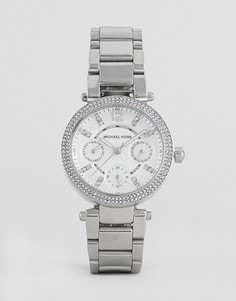 Серебристые наручные часы Michael Kors MK5615 - Серебряный