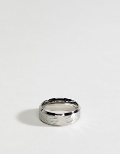 Серебристое фактурное кольцо Fred Bennett - Серебряный