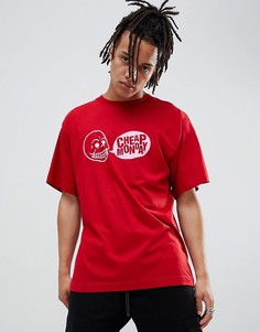 Красная футболка с логотипом Cheap Monday - Красный