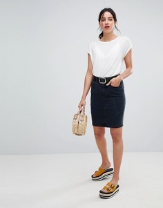 Джинсовая юбка Vero Moda - Серый