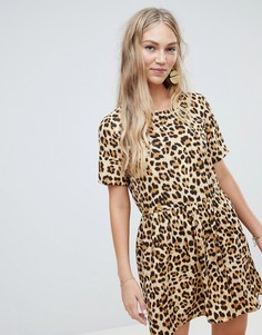 Свободное платье со звериным принтом Vero Moda - Мульти