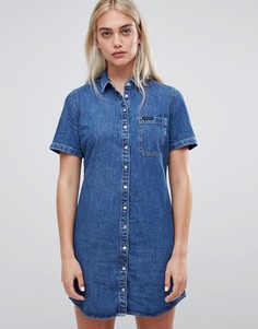Джинсовое платье-рубашка Calvin Klein Deryn - Синий