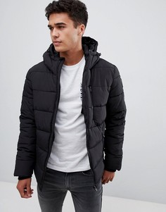 Черная дутая куртка Burton Menswear - Черный