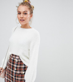 Пушистый джемпер New Look Petite - Кремовый
