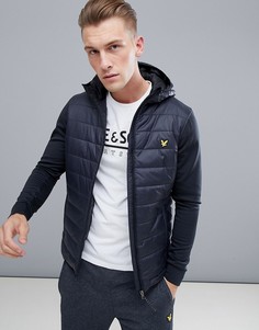 Черная стеганая куртка Lyle & Scott Fitness Grasmoore - Черный