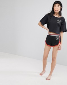 Хлопковые шорты для сна Calvin Klein - Черный