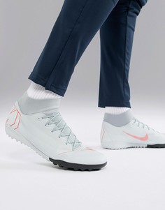Серые футбольные бутсы Nike Football SuperflyX 6 Academy Astro Turf AH7370-060 - Серый