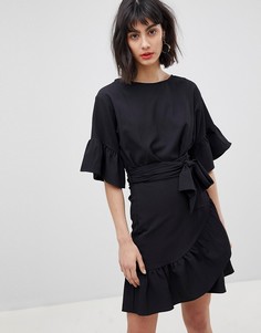 Платье с запахом Vero Moda - Черный
