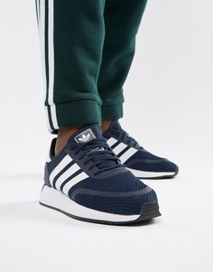 Темно-синие кроссовки adidas Originals N-5923 B37959 - Темно-синий