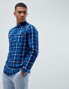 Рубашка в клетку Jack & Jones - Темно-синий