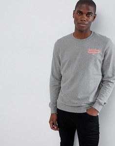 Свитшот с принтом Jack & Jones Originals - Серый