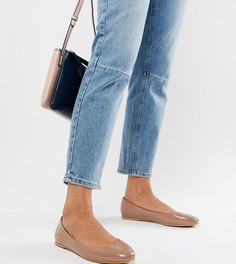 Балетки ASOS DESIGN Lassie - Бежевый