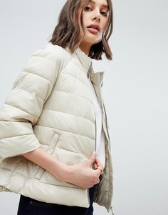 Дутая куртка с рукавами 3/4 Vero Moda - Розовый