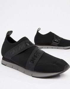 Кроссовки с логотипом Calvin Klein Tonio - Черный