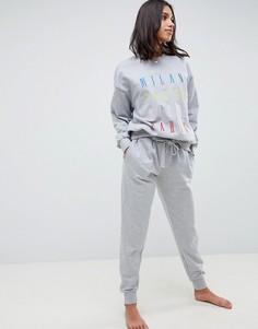 Свободные джоггеры ASOS DESIGN - Серый