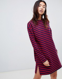 Трикотажное платье мини в полоску ASOS DESIGN - Мульти