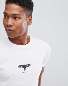 Футболка с принтом ASOS DESIGN - Белый