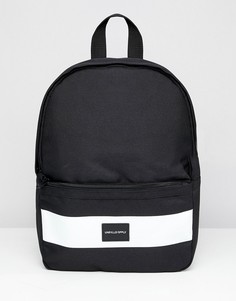 Черный мини-рюкзак с логотипом спереди ASOS DESIGN - Черный