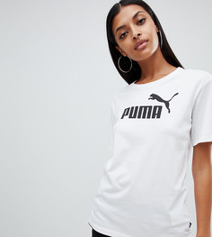Белая футболка с логотипом Puma Elevated Essentials - Белый