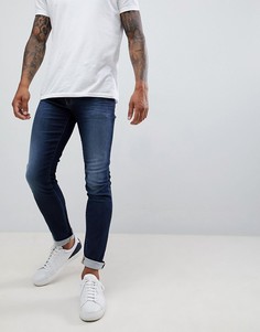 Эластичные джинсы скинни с 5 карманами Armani Exchange J14 - Синий