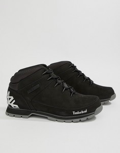 Черные походные ботинки Timberland Euro - Черный