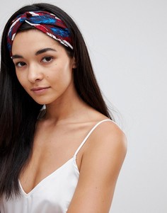 Повязка на голову с цветочным принтом ASOS DESIGN - Мульти