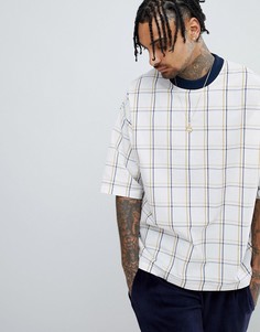 Oversize-футболка в клетку ASOS DESIGN - Мульти
