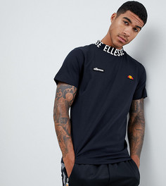 Черная футболка с логотипом ellesse - Черный