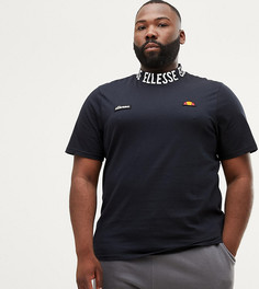 Черная футболка с логотипом ellesse - Черный