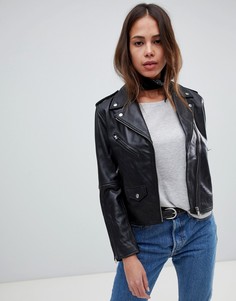 Свободная кожаная мотоциклетная куртка Levis - Черный Levis®