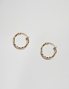 Декоративный кафф-кольцо для носа или ушей ASOS DESIGN - Золотой